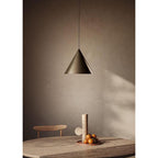 Caeluvyu Moderne Minimaliste Sombre Métal Suspension - Neutralighting