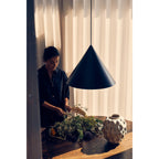 Caeluvyu Moderne Minimaliste Sombre Métal Suspension - Neutralighting