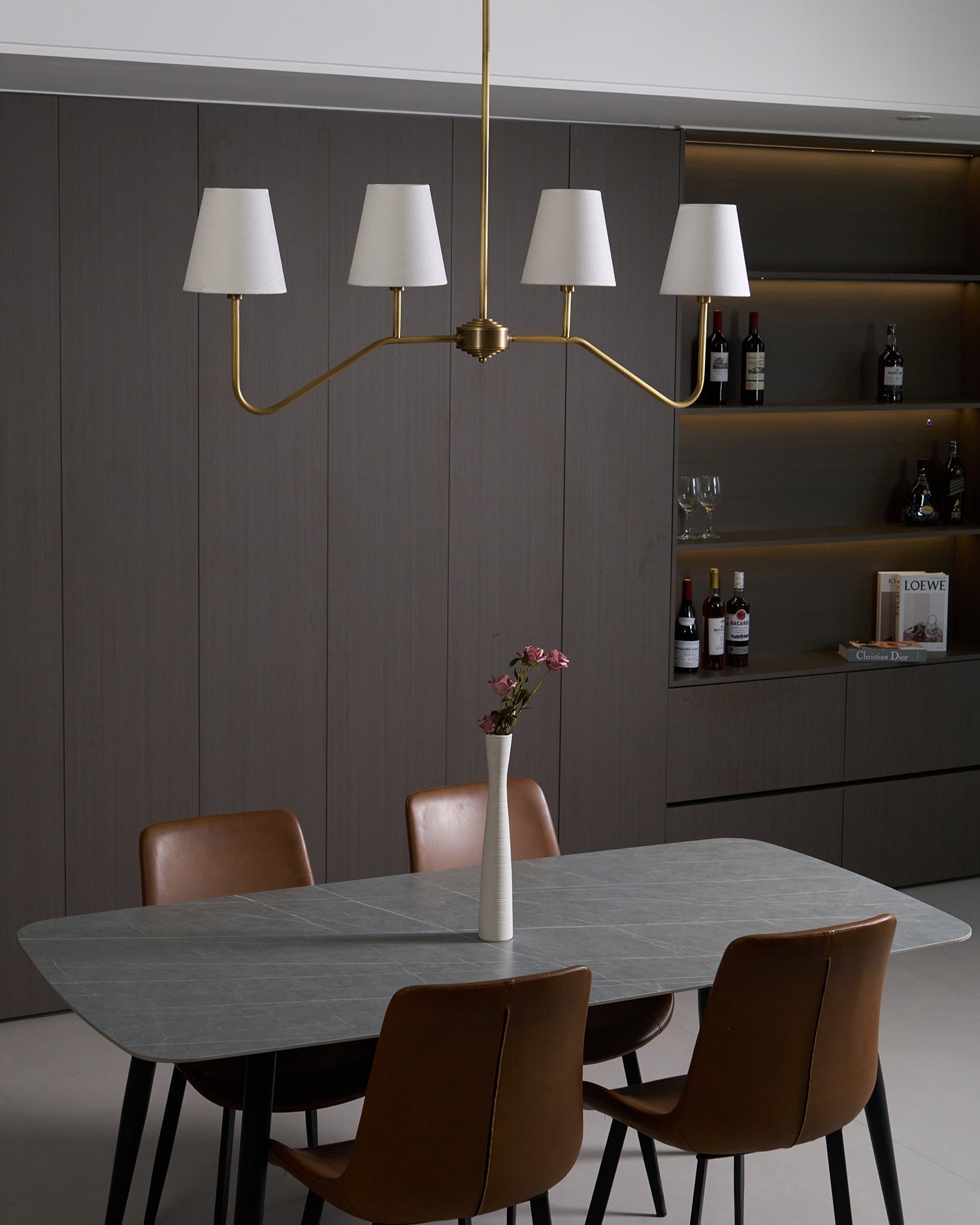 Diana Lustre Abat-jours Effilés Linéaire - Neutralighting