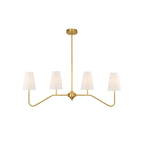 Avvenora Suspension Vintage Industrielle en Laiton et Tissu - Neutralighting