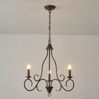 Dvaluvyu Ancien Industriel Métal Lustre - Neutralighting