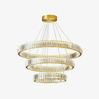 Lustra Chandelier Anneau en Cristal Doré - Neutralighting
