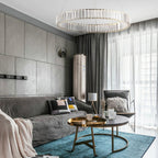 Lustra Chandelier Anneau en Cristal Doré - Neutralighting