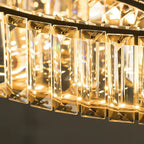 Lustra Chandelier Anneau en Cristal Doré - Neutralighting