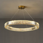 Lustra Chandelier Anneau en Cristal Doré - Neutralighting