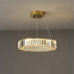 Lustra Chandelier Anneau en Cristal Doré - Neutralighting