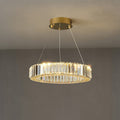 Lustra Chandelier Anneau en Cristal Doré - Neutralighting
