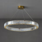 Lustra Chandelier Anneau en Cristal Doré - Neutralighting