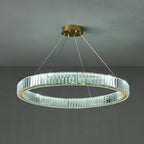 Lustra Chandelier Anneau en Cristal Doré - Neutralighting