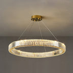 Lustra Chandelier Anneau en Cristal Doré - Neutralighting