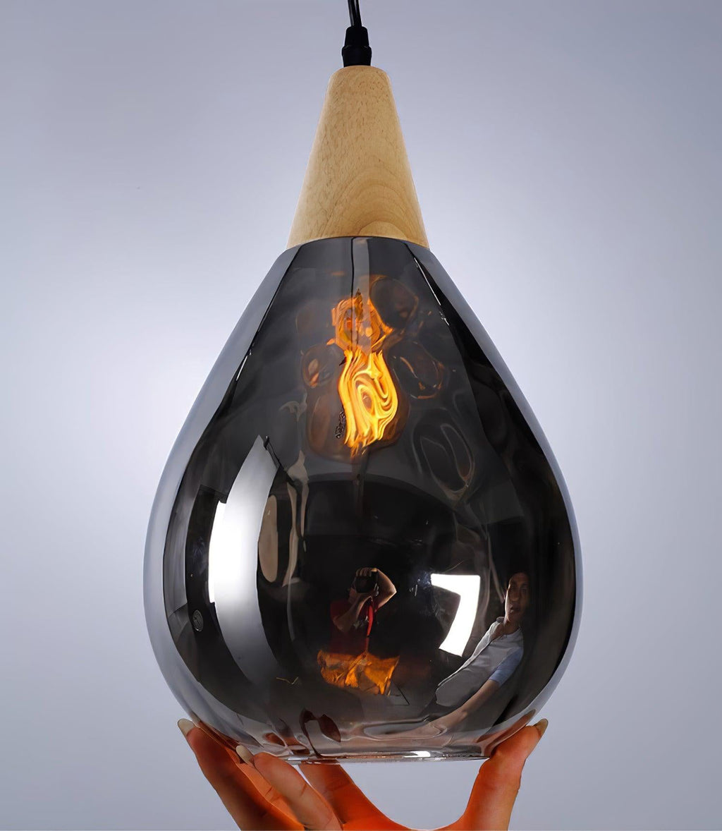 Solara Suspension en Verre Clair Nordique Moderne - Neutralighting