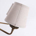 Gloruvyh Ancien Industriel Tissu Métal Lustre - Neutralighting