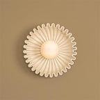 Applique Murale Céramique Verre Blanc Noir Beige Sculptural - Neutralighting