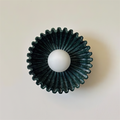 Applique Murale Céramique Verre Blanc Noir Beige Sculptural - Neutralighting