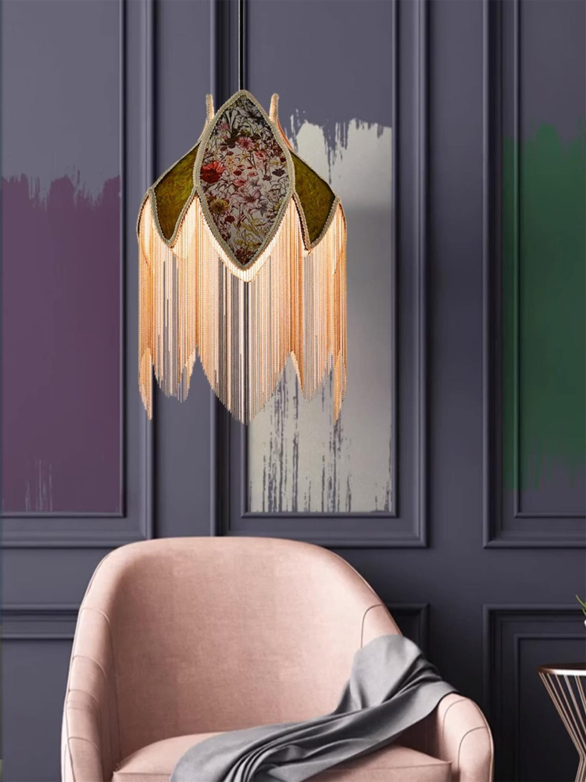 Ardoriel Lampe Suspension à Franges Unique - Neutralighting