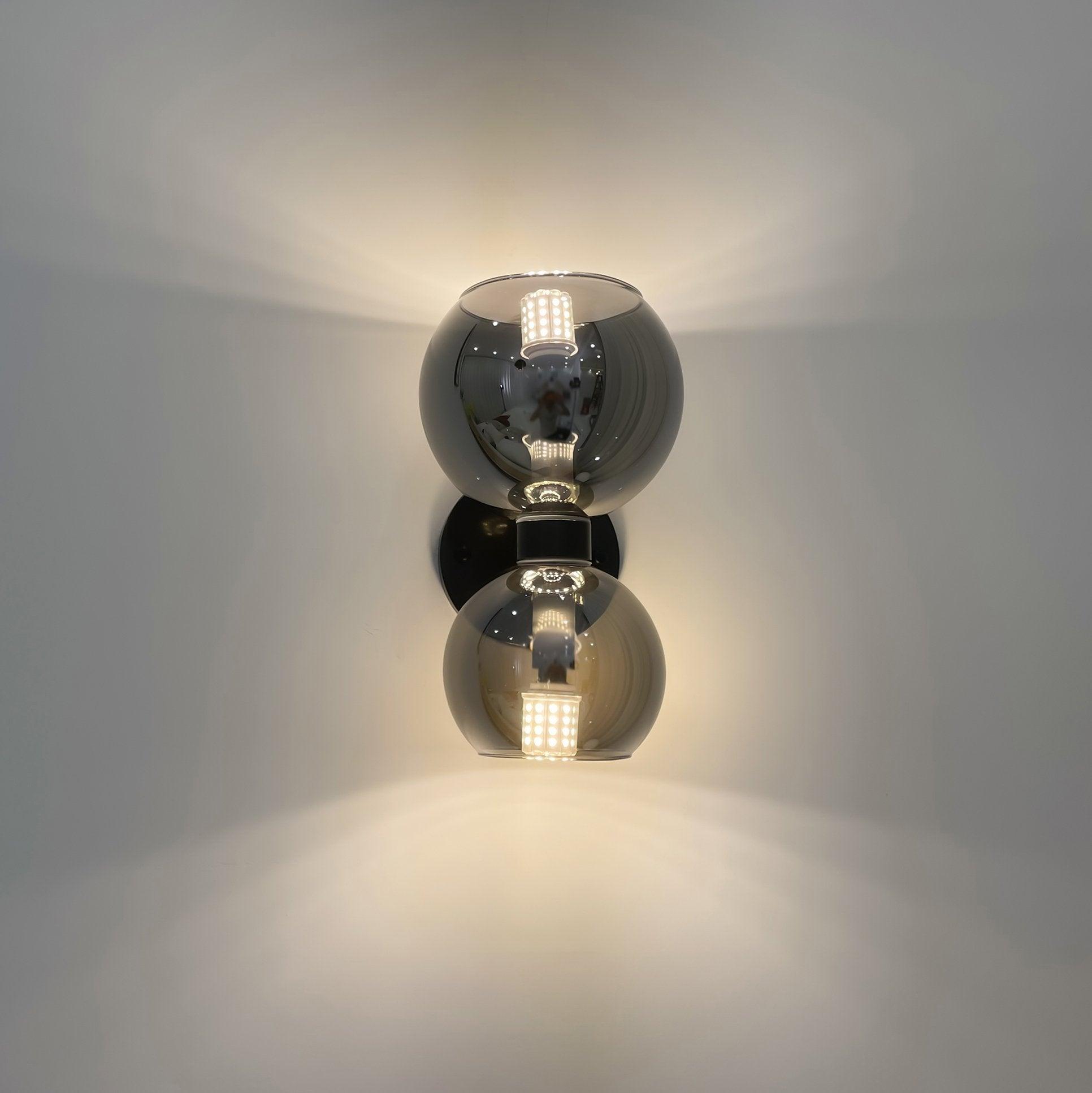 Umarion Applique Murale Sphère Perle en Verre - Neutralighting