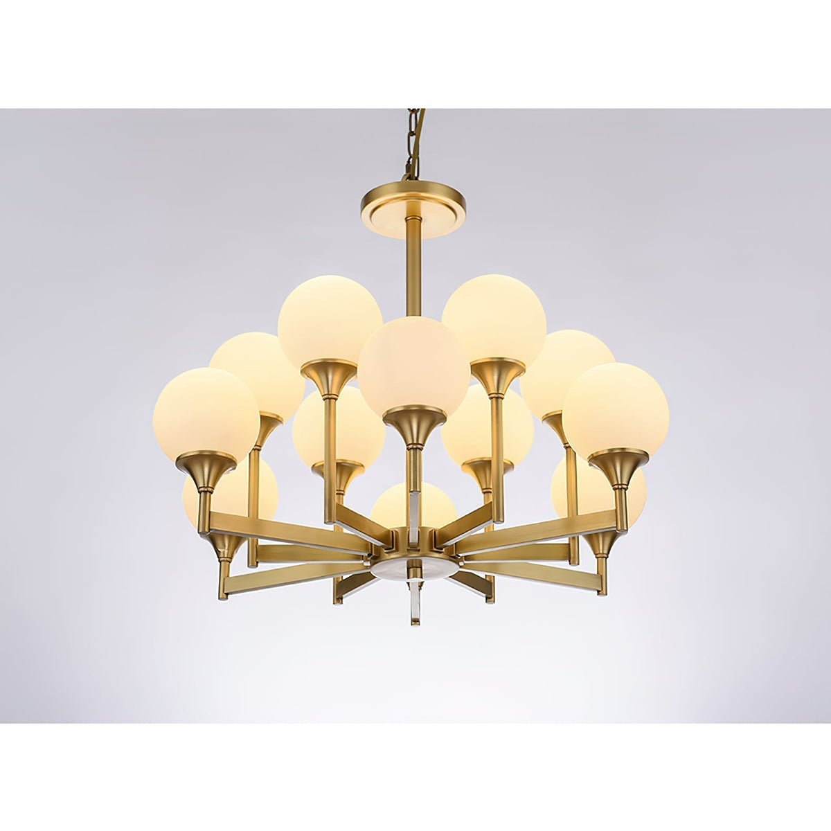 Himinuvyh Ancien Industriel Métal Verre Lustre - Neutralighting