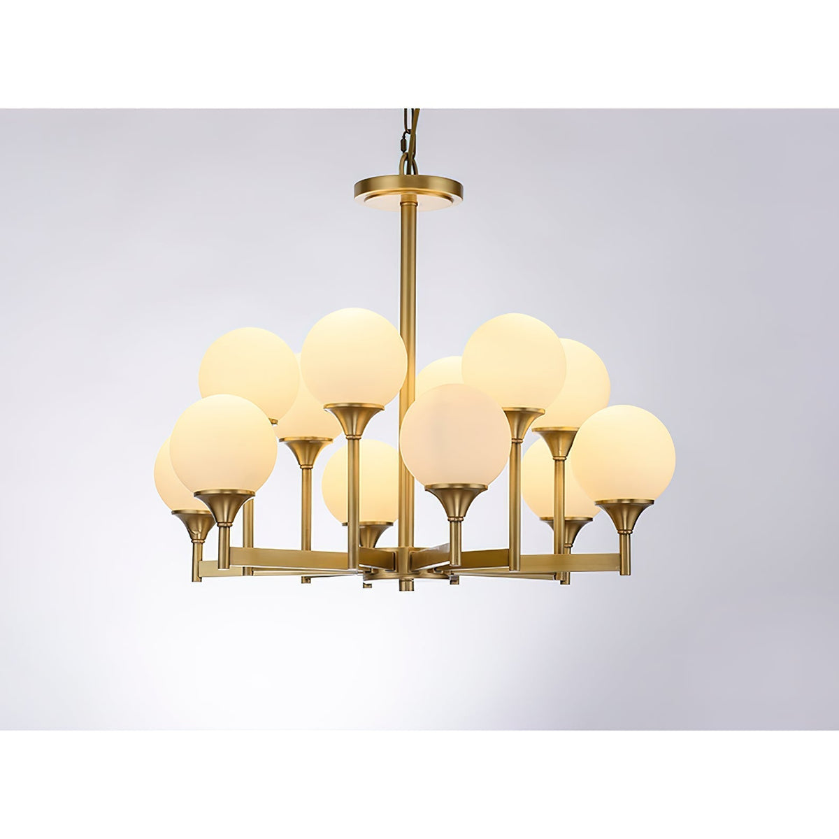 Himinuvyh Ancien Industriel Métal Verre Lustre - Neutralighting