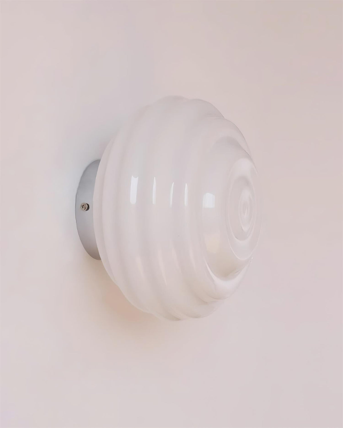 Duvia Applique Murale en Verre Ondulé - Neutralighting