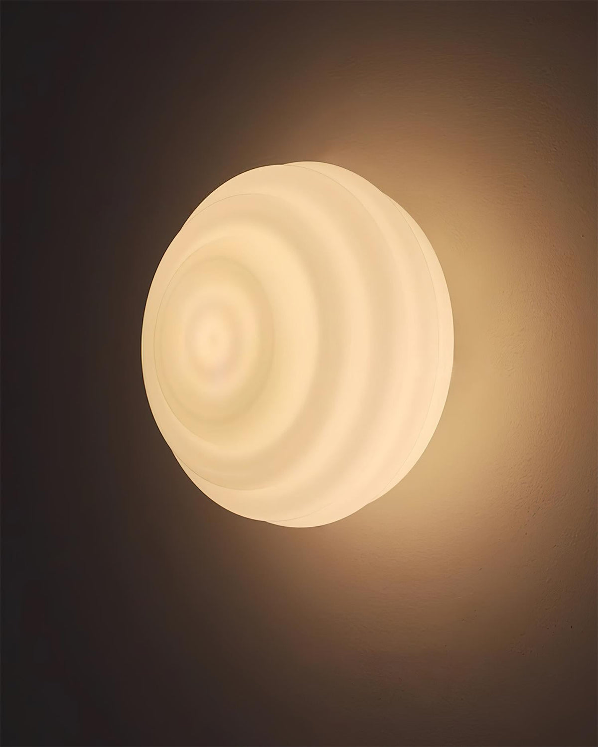 Duvia Applique Murale en Verre Ondulé - Neutralighting