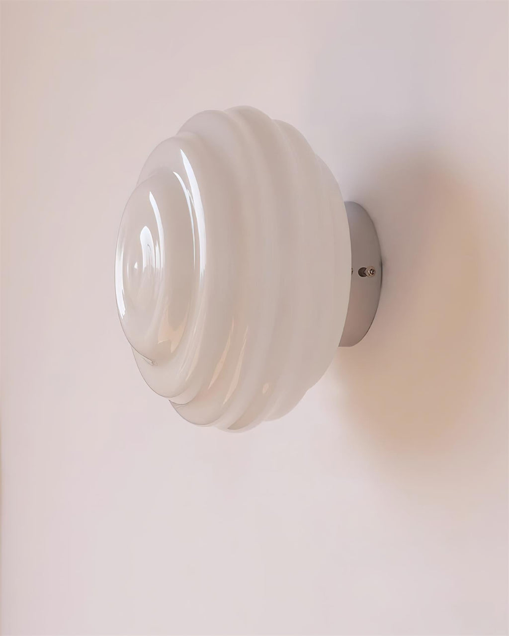 Duvia Applique Murale en Verre Ondulé - Neutralighting