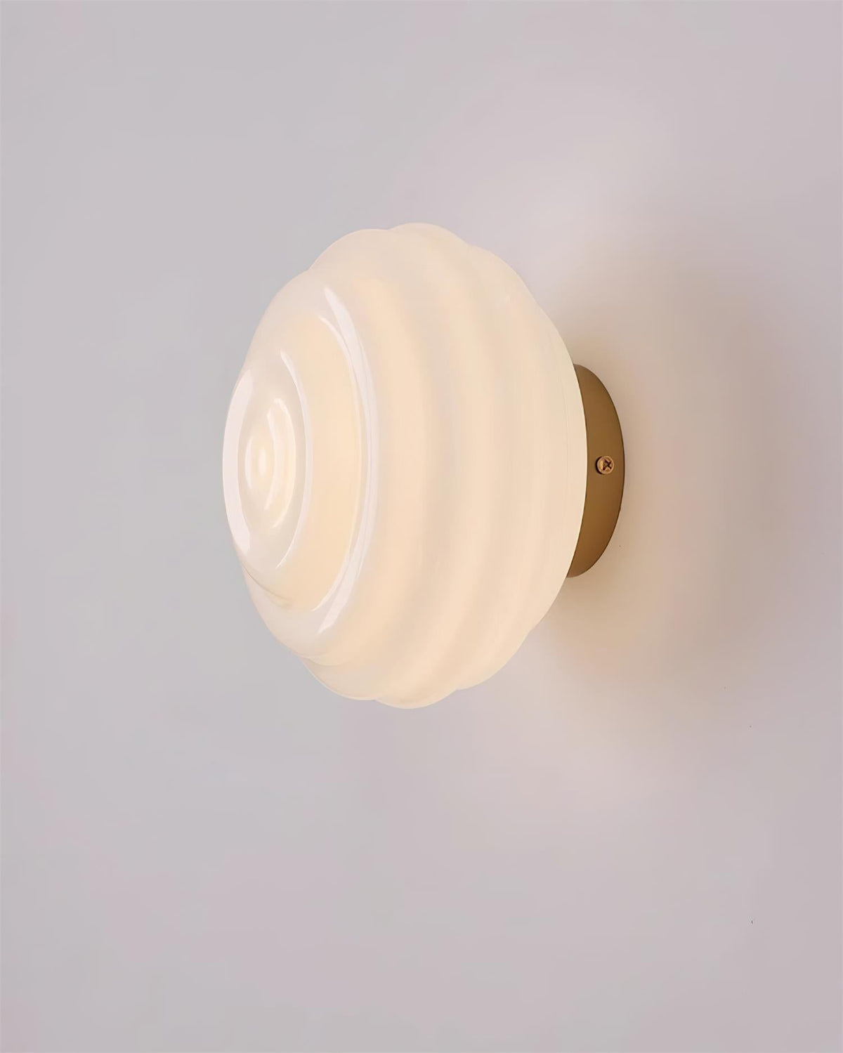 Duvia Applique Murale en Verre Ondulé - Neutralighting