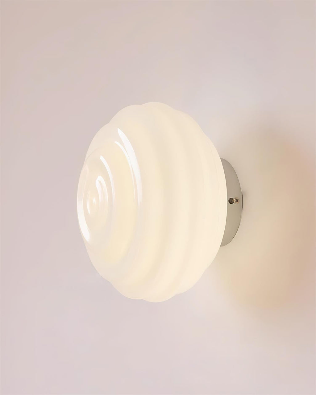 Duvia Applique Murale en Verre Ondulé - Neutralighting