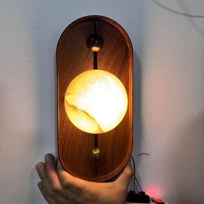 Ildvuvyh Moderne Minimaliste Métal Albâtre Applique Murale - Neutralighting