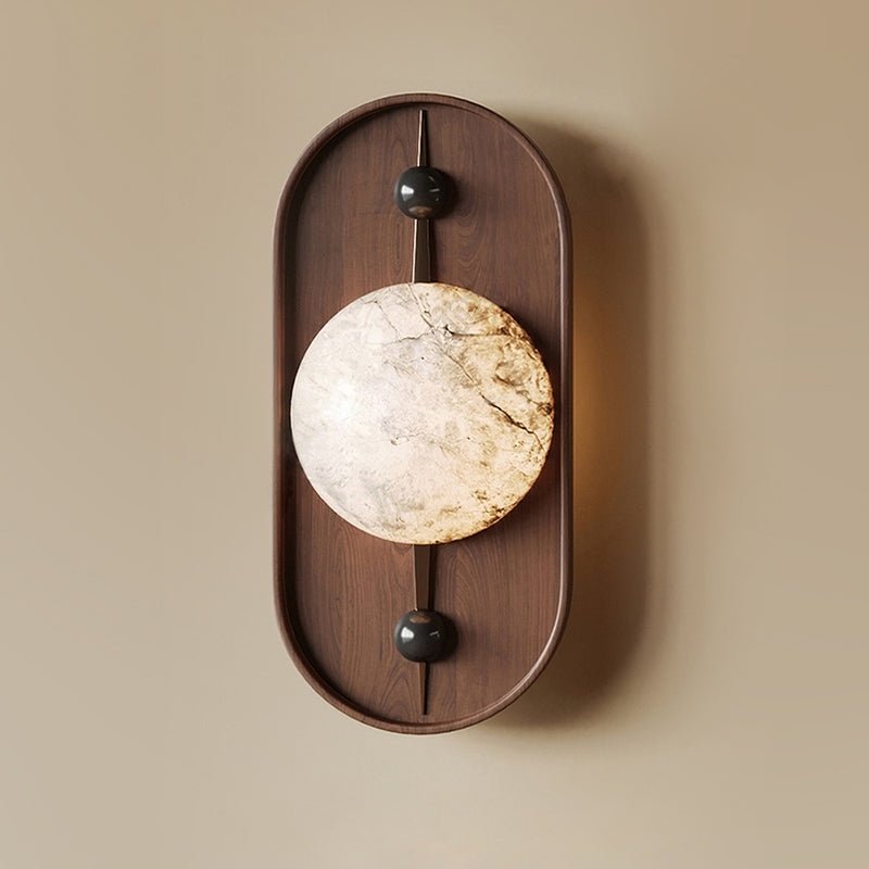 Mylaearae Applique Murale Orbe Albâtre - Neutralighting