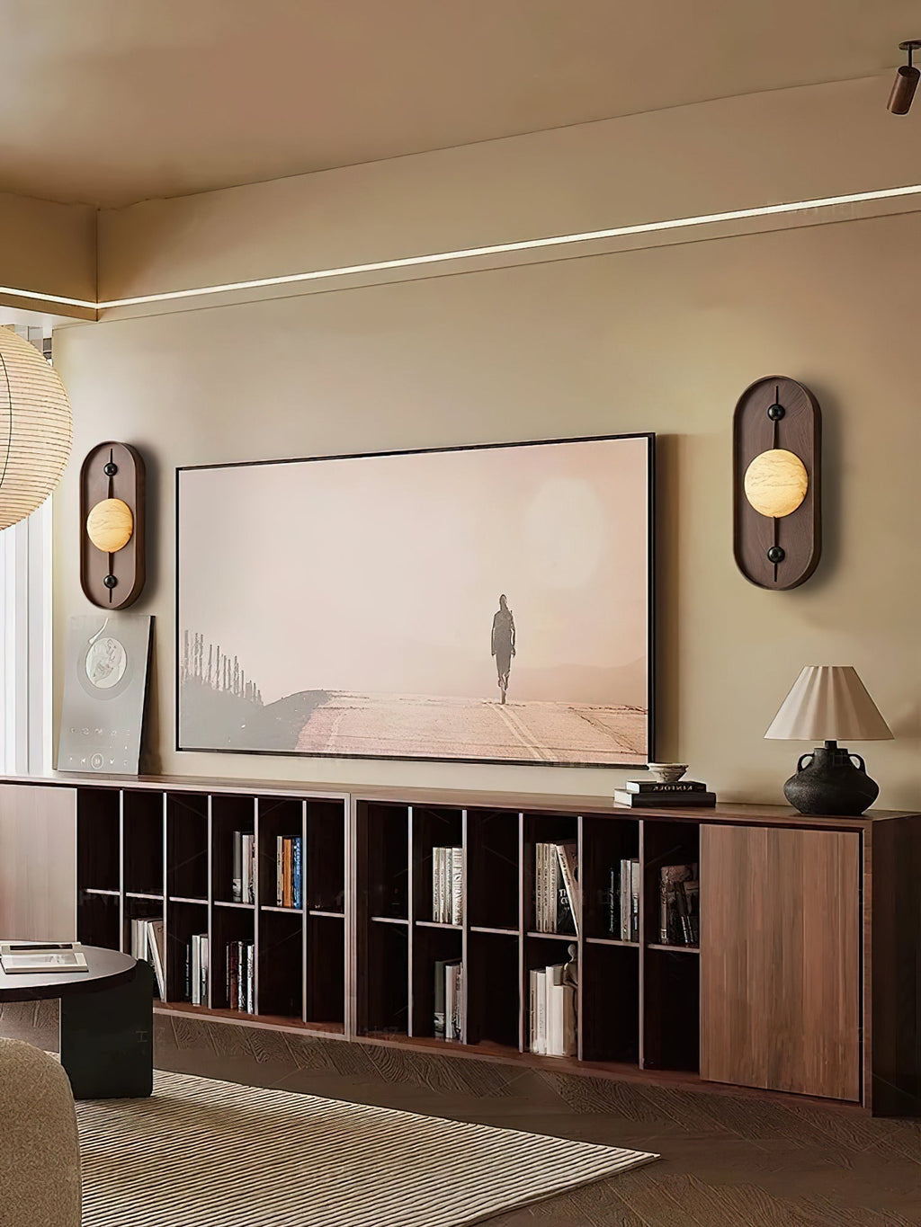 Gloruvyu Individuel Créativité Métal Albâtre Applique Murale - Neutralighting