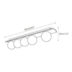 Bianca Globe Moderne Minimaliste Travertin Verre Plafonnier - Neutralighting