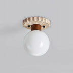 Ritta Plafonnier Moderne En Travertin - Neutralighting