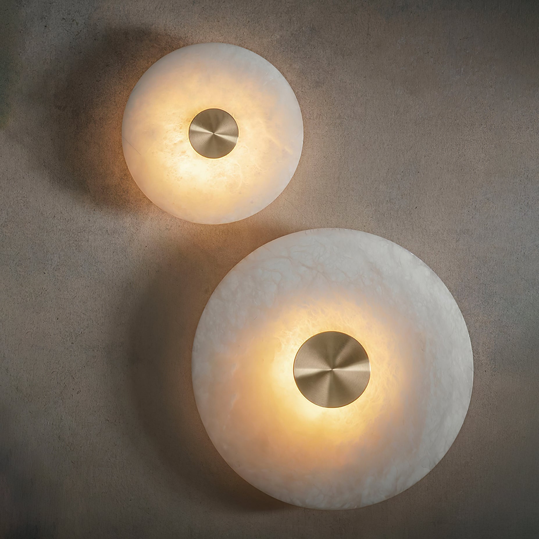 Ildvuvyu Moderne Minimaliste Albâtre Applique Murale - Neutralighting