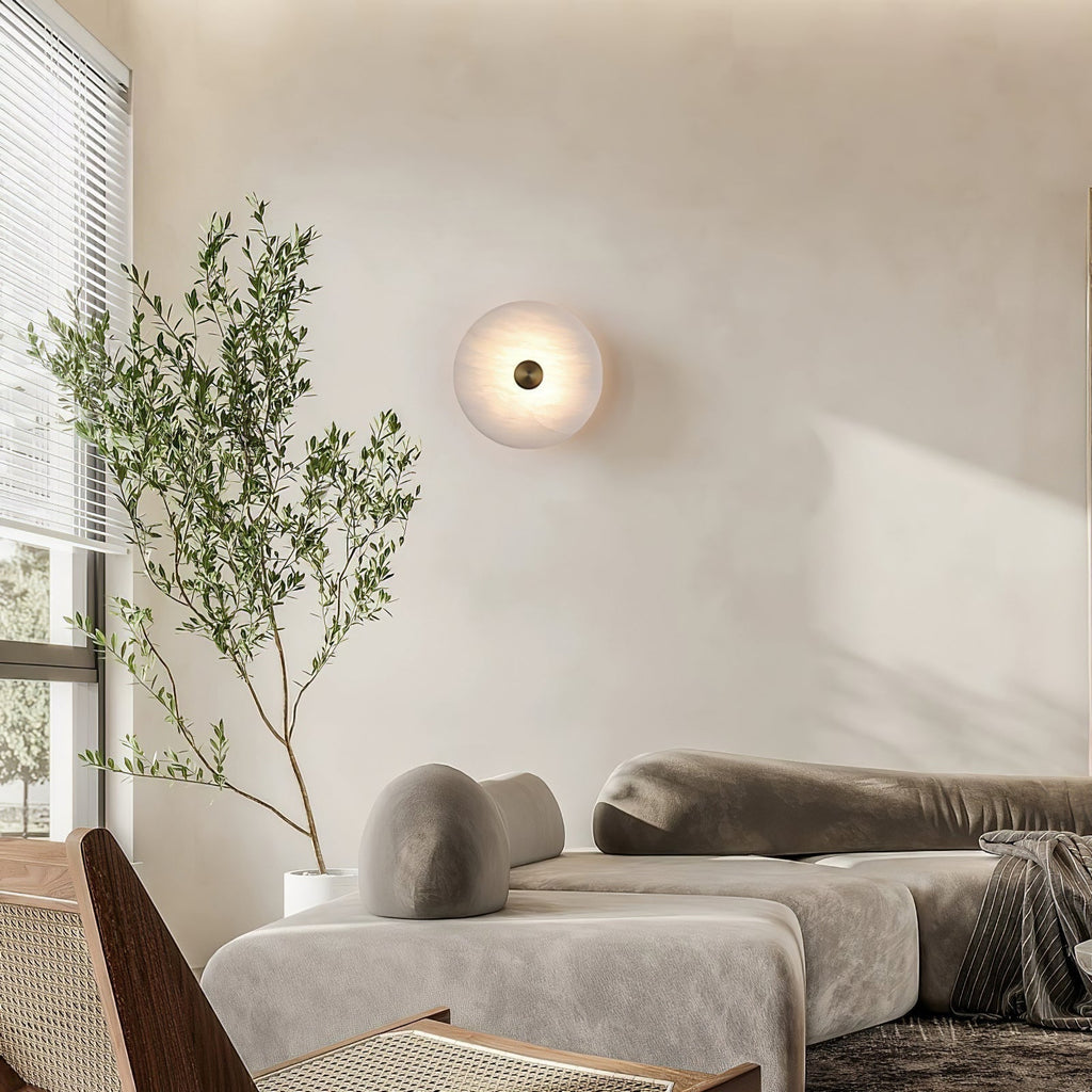 Ildvuvyu Moderne Minimaliste Albâtre Applique Murale - Neutralighting