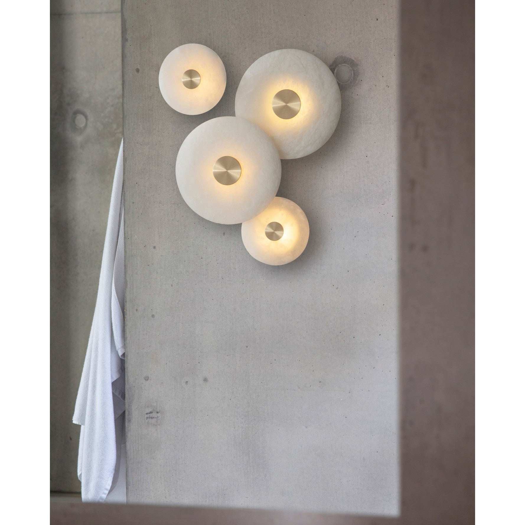 Ildvuvyu Moderne Minimaliste Albâtre Applique Murale - Neutralighting
