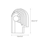 Mjolkuvyh Moderne Minimaliste Travertin Applique Murale - Neutralighting
