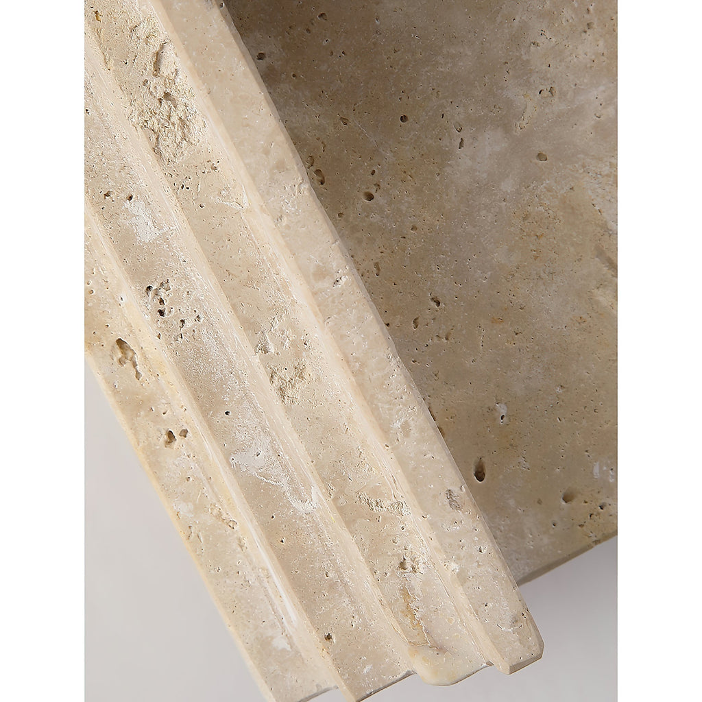 Mjolkuvyh Moderne Minimaliste Travertin Applique Murale - Neutralighting