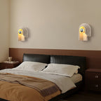 Mjolkuvyh Moderne Minimaliste Travertin Applique Murale - Neutralighting