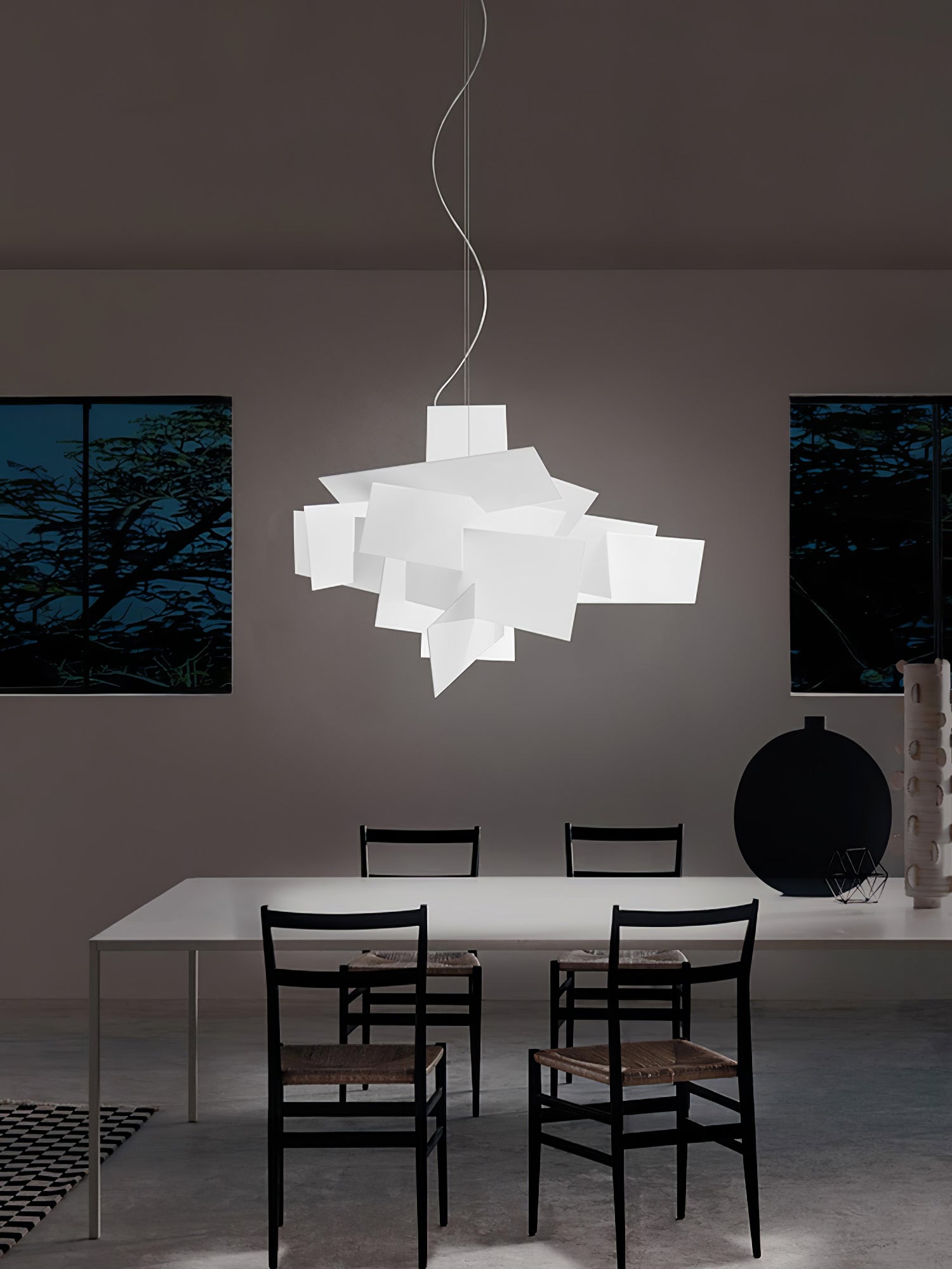 Jarnbruvyu Individuel Créativité Acrylique Lustre - Neutralighting