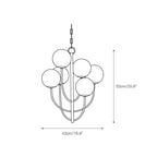 Kvennuvyu Moderne Minimaliste Métal Verre Lustre - Neutralighting
