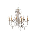Norduvyh Postmodern Luxe Traditionnel Bois Métal Lustre - Neutralighting