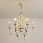 Norduvyh Postmodern Luxe Traditionnel Bois Métal Lustre - Neutralighting