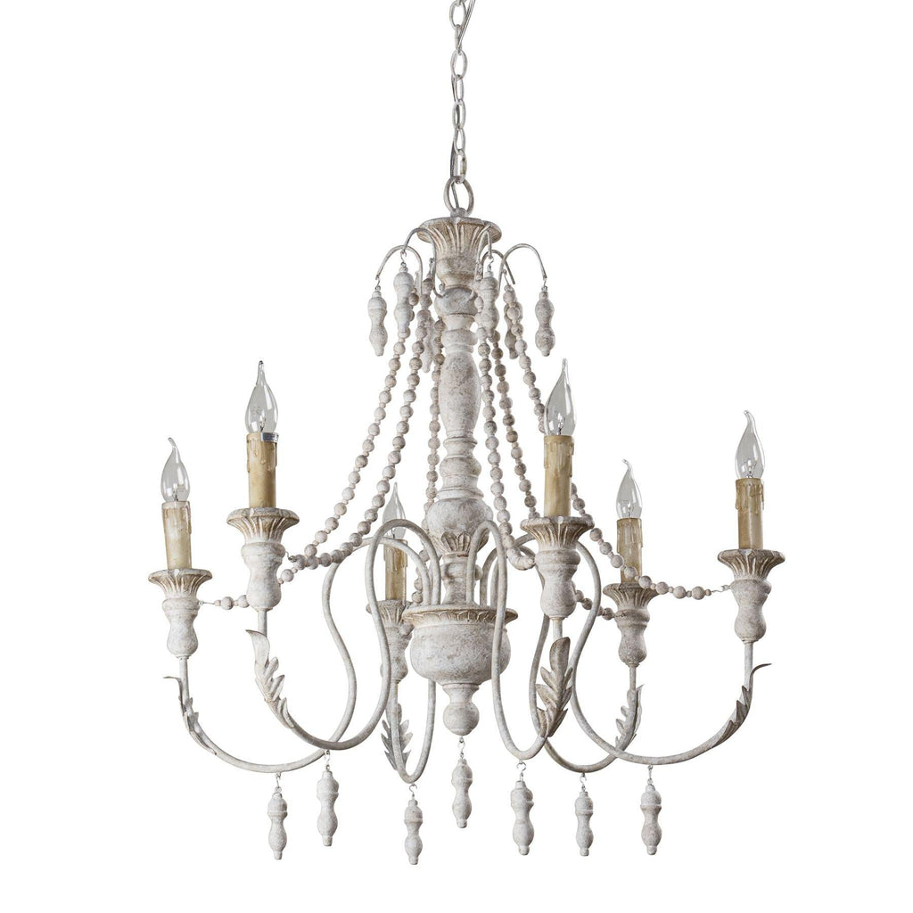 Norduvyh Postmodern Luxe Traditionnel Bois Métal Lustre - Neutralighting