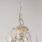 Norduvyh Postmodern Luxe Traditionnel Bois Métal Lustre - Neutralighting