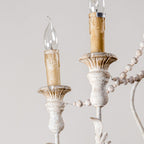 Norduvyh Postmodern Luxe Traditionnel Bois Métal Lustre - Neutralighting