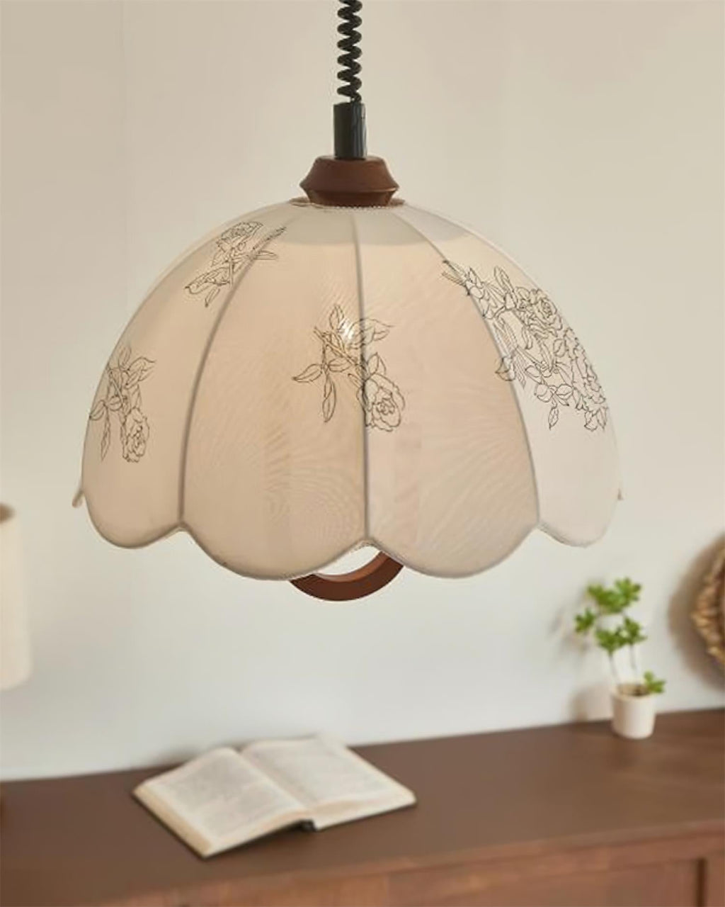 Rosetta Suspension en Tissu - Neutralighting