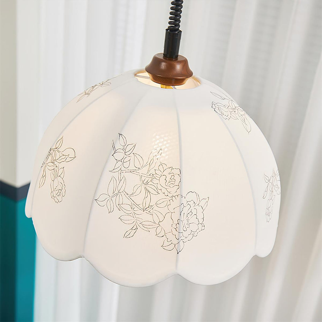 Rosetta Suspension en Tissu - Neutralighting
