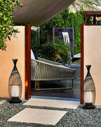 Birdcage Lampe de Poteau Extérieure Cage Industrielle - Neutralighting