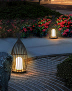 Birdcage Lampe de Poteau Extérieure Cage Industrielle - Neutralighting