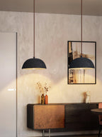 Dôme Vintage Bois Suspension - Neutralighting